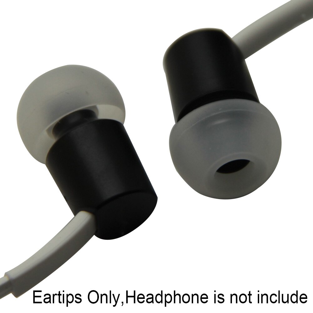 Earbud Tips Replacement for SOL REPUBLIC Shadow Wireless In-Ear Headphones Black 