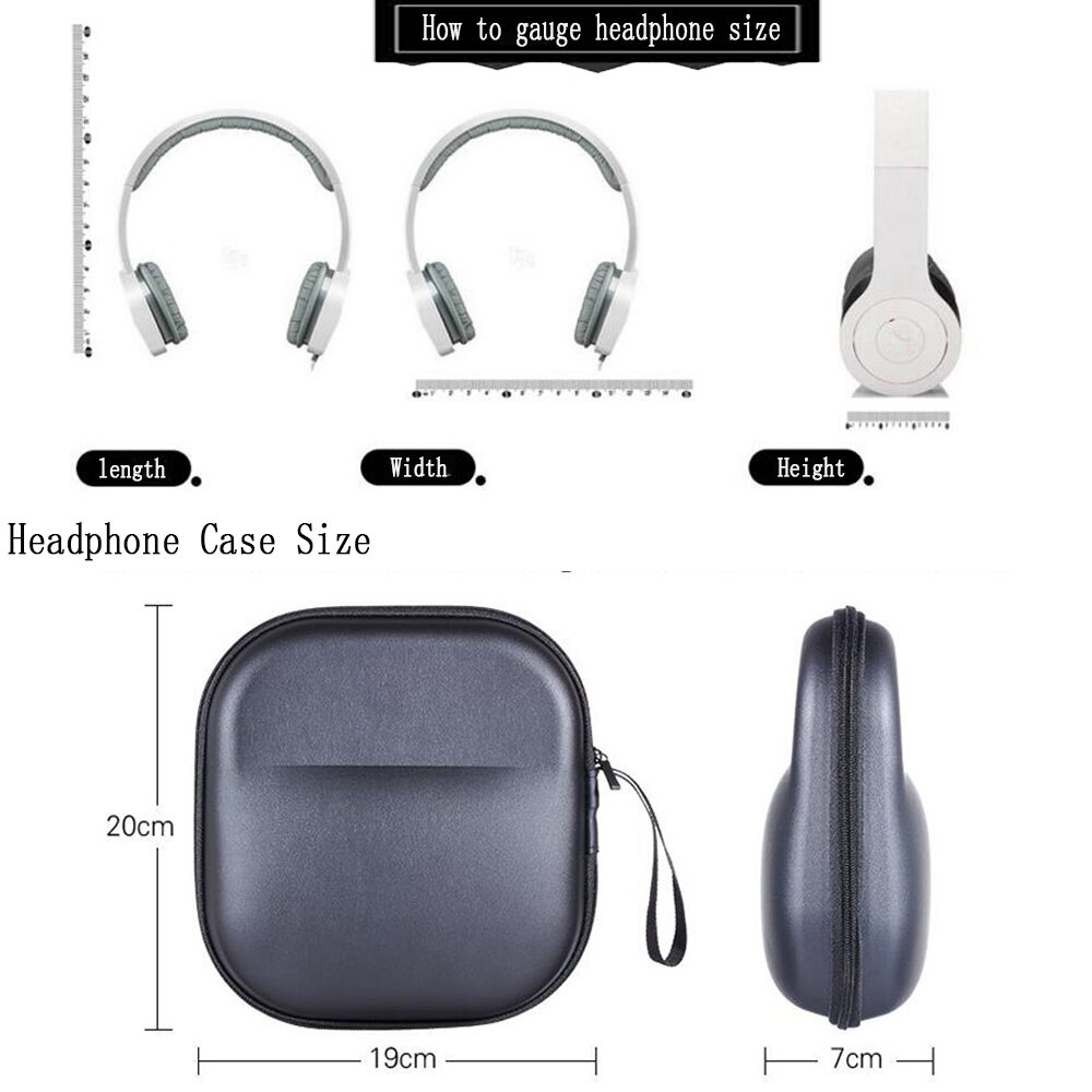Sennheiser HD1 Momentum On-Ear Momentum 2.0 Headphone Case Hard Cover Box