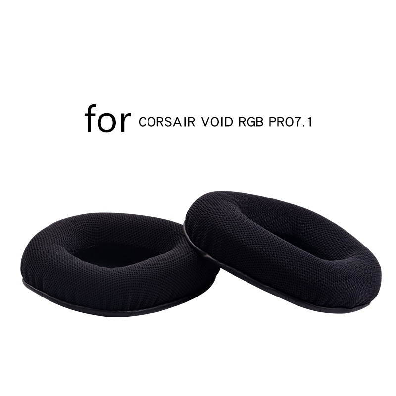 Ear pads Corsair Void Corsair Void PRO RGB Wired / Wireless Gaming Headset Mesh Fabric Cushion Cover Ear pads Corsair Void Corsair Void PRO RGB Wired / Wireless Gaming Headset Mesh Fabric Cushion Cover