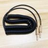 3.5mm Audio AUX Cable Coiled Cord Marshall Stockwell Woburn Kilburn II MS2 Male to Male Jack