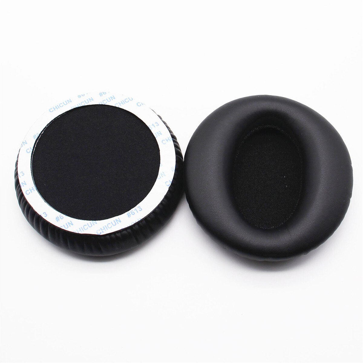Ear pads Cushion for COWIN E7 / Pro Headphones Black White Protein Leather