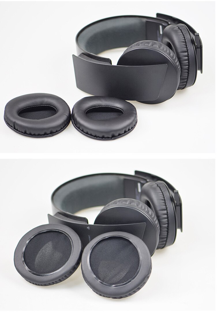 Ear Pads Cushion SONY PS3 PS4 PSV 0080 PC7.1 90MM Black