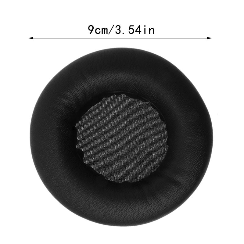 Ear Pads Razer Kraken Pro 2015 7.1 USB Headphones Black Leather Cushion 9cm 90mm Ear Pads Razer Kraken Pro 2015 7.1 USB Headphones Black Leather Cushion 9cm 90mm