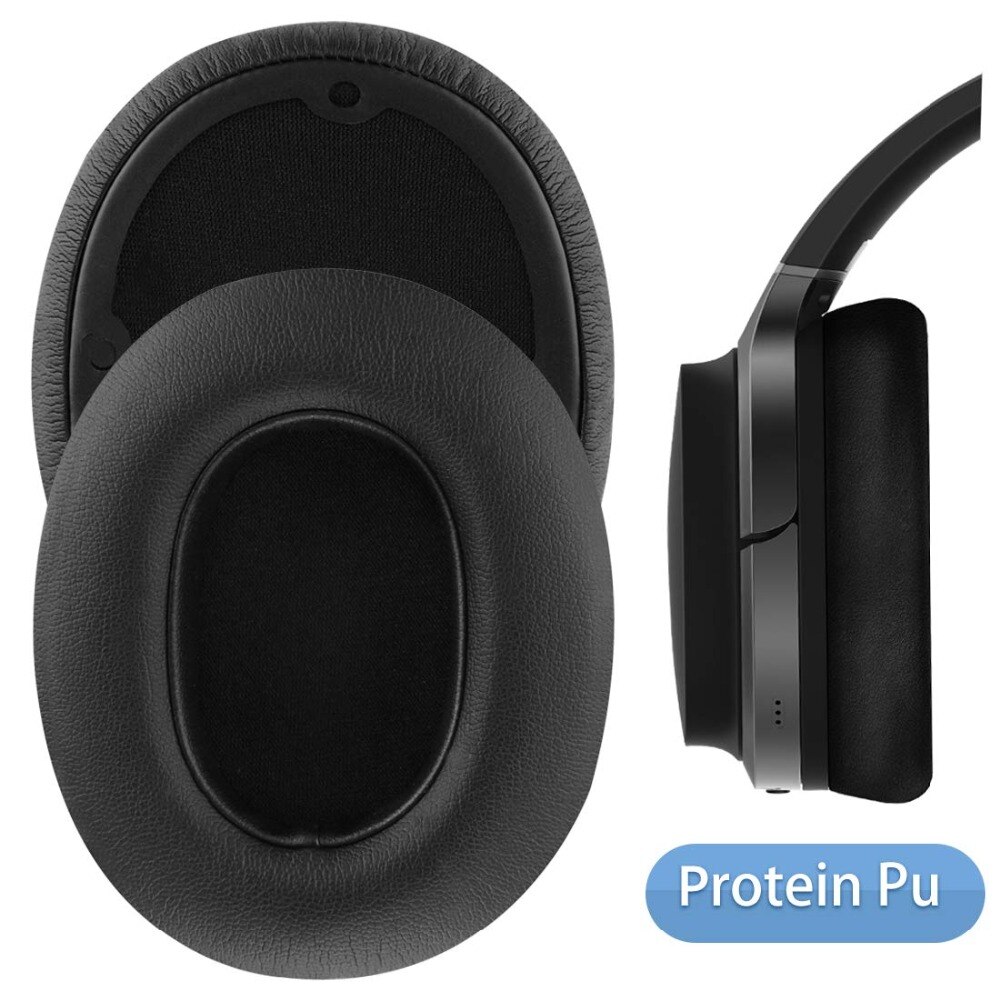 Ear Pads Edifier W830BT W860NB W830 BT W860 NB Black Leather Cushion Cups Cover Ear Pads Edifier W830BT W860NB W830 BT W860 NB Black Leather Cushion Cups Cover