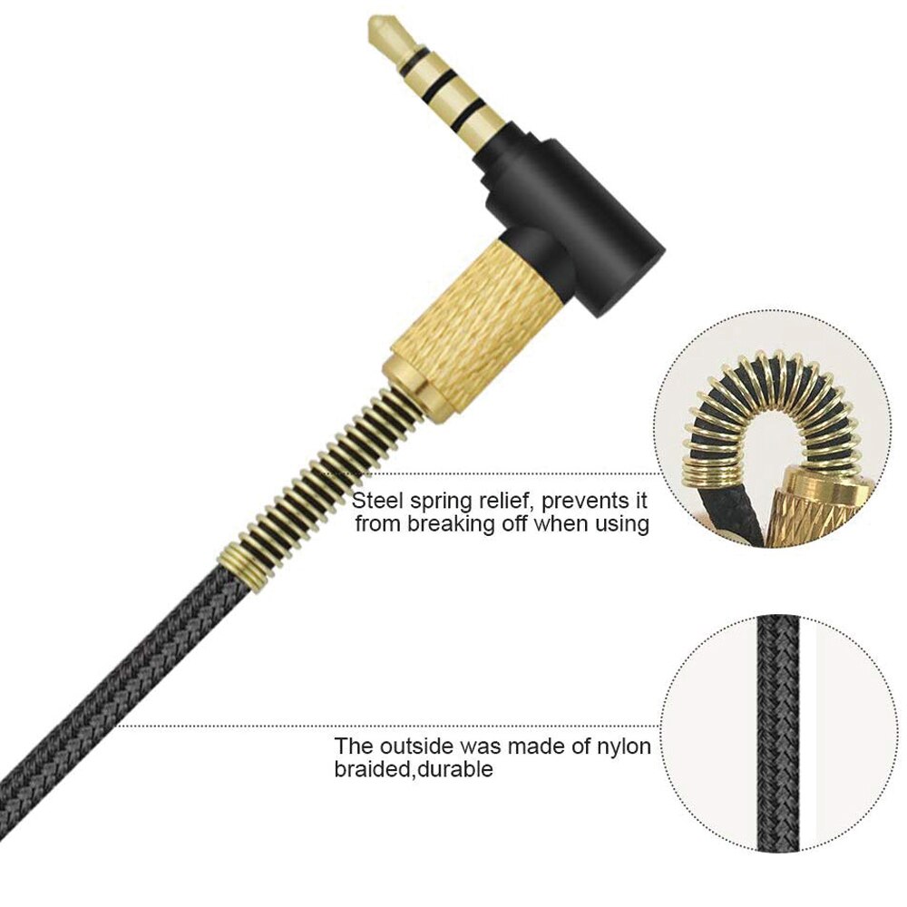 3.5 / 2.5 mm Microphone Audio Cable Extension AKG K450 K451 K452 K480 K490 K495 Q460 3.5 / 2.5 mm Microphone Audio Cable Extension AKG K450 K451 K452 K480 K490 K495 Q460