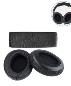 Alternative view of Headband Leather Headset Cushions Cover for Sennheiser HD280 Pro Ear Pads