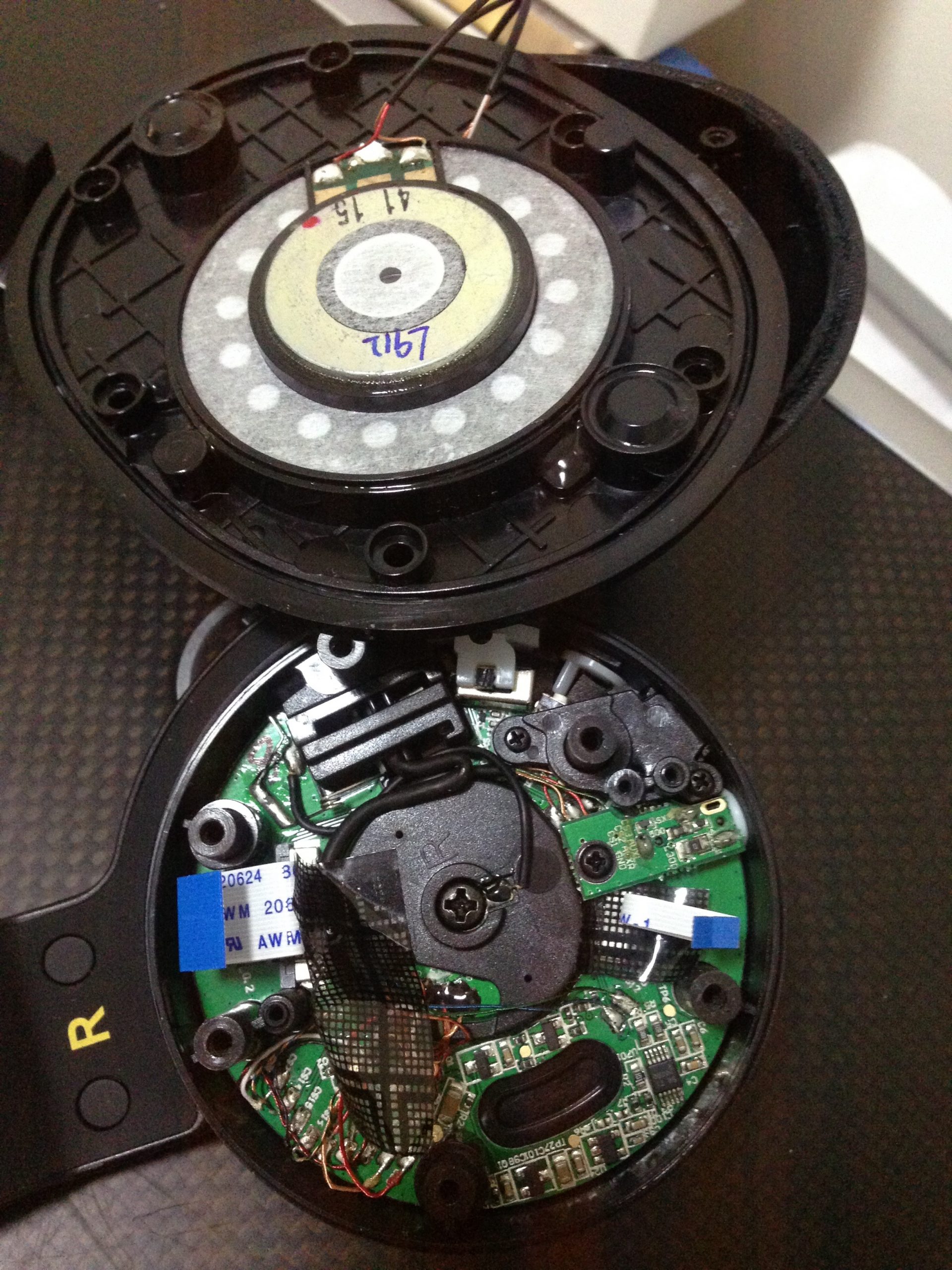 52mm DIY Speaker Unit Driver AKG N90 N90Q Headphones 32ohms