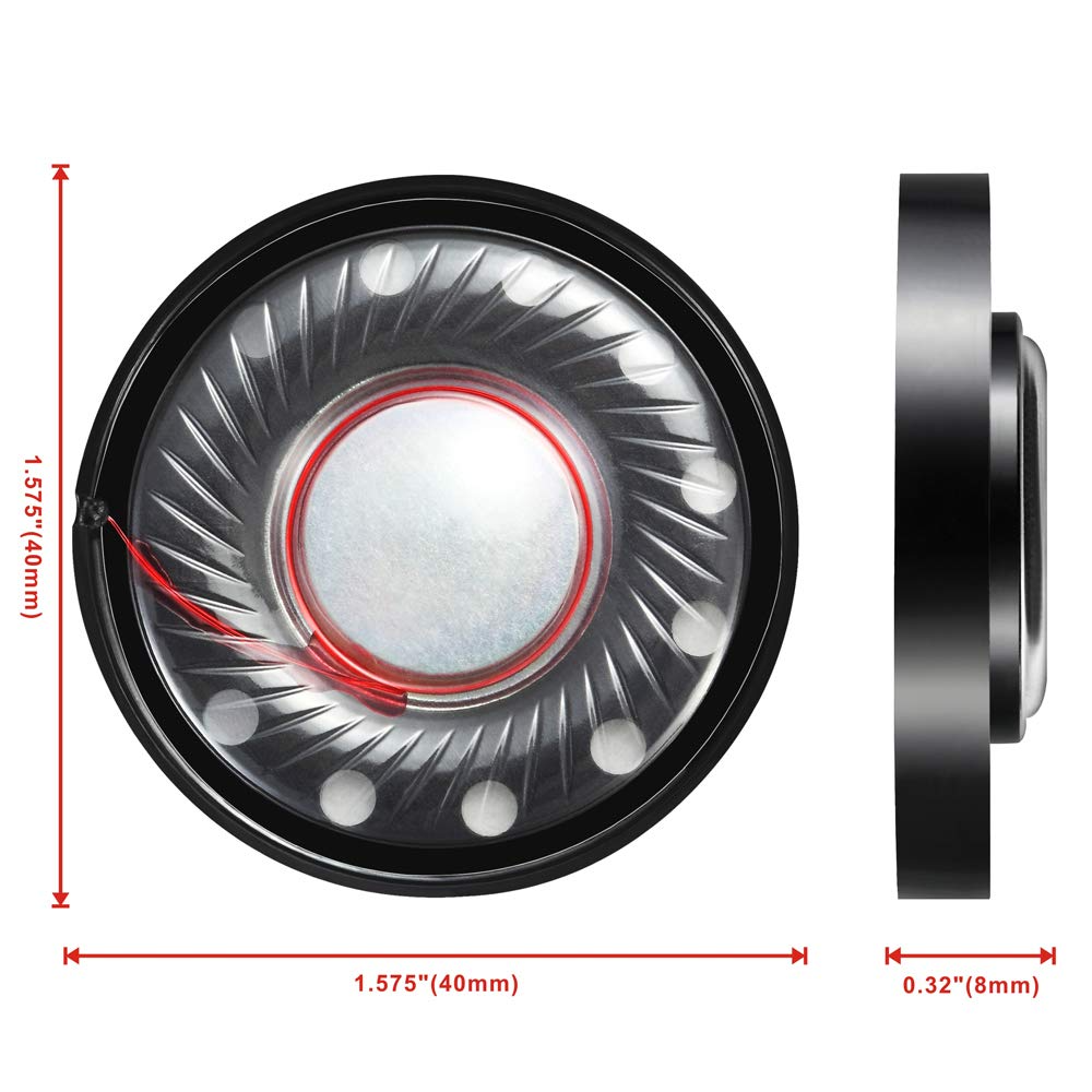 40mm Speaker Unit Driver Steelseries Arctis Raw 1 3 5 7 7X 9X Pro Wireless Headphone 40mm Speaker Unit Driver Steelseries Arctis Raw 1 3 5 7 7X 9X Pro Wireless Headphone