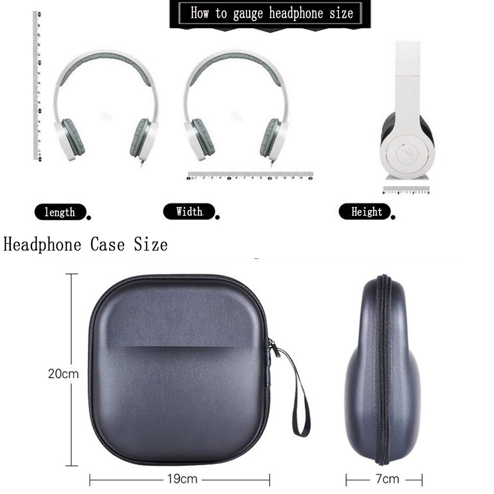 HD250BT Headphone Case Bag Sennheiser HD 250BT Scratch Dust Proof Cover