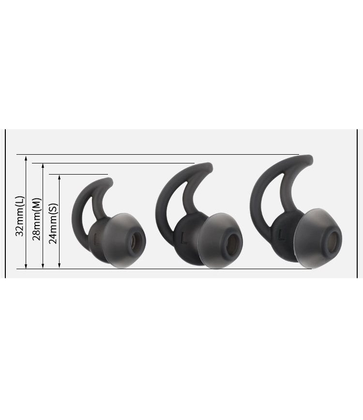 Ear buds tips Bose Soundsport Wileless QC20 QC30 IE2 Sie2i Sport Silicone plugs