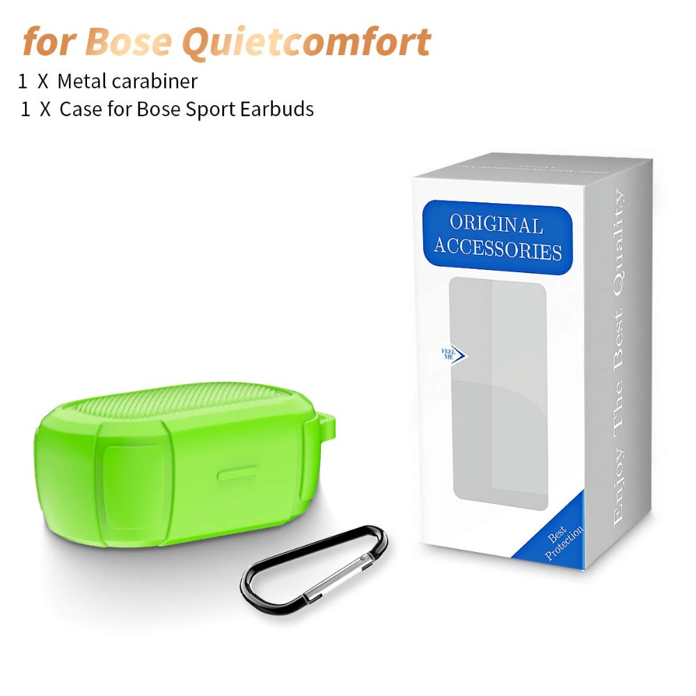 Silicone Case Cover Bose QuietComfort Wireless Earphones Dustproof Shockproof Protective Bag Silicone Case Cover Bose QuietComfort Wireless Earphones Dustproof Shockproof Protective Bag