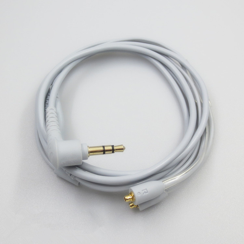 1.6m Audio Cable Adapter for SHURE SE535LTD SE215 SE846 UE900 W40 50 Headphones