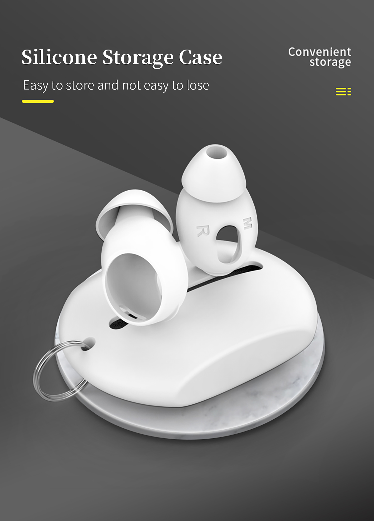 Silicone Ear Tips for Apple Airpods 3rd Gen 3 Bluetooth TWS Earbuds Sleeves Cups 3pairs S M L Silicone Ear Tips for Apple Airpods 3rd Gen 3 Bluetooth TWS Earbuds Sleeves Cups 3pairs S M L