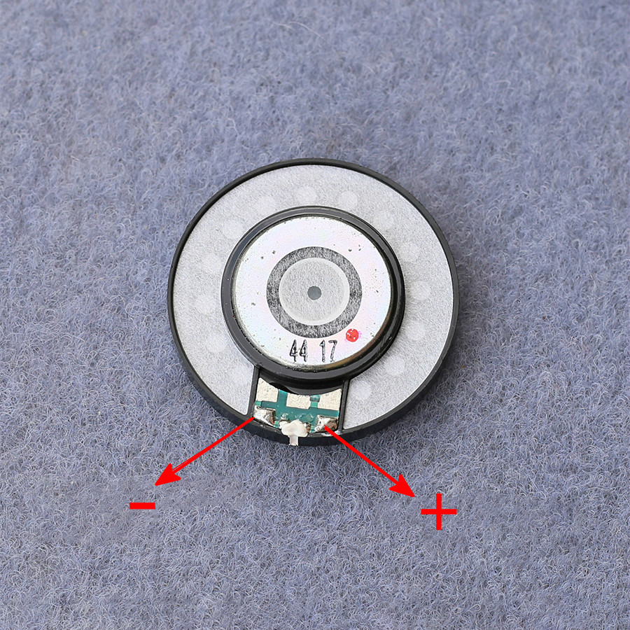 Hifi 52mm N90Q Headphone Speaker Driver 32ohm 115db Carbon diaphragm 2pcs