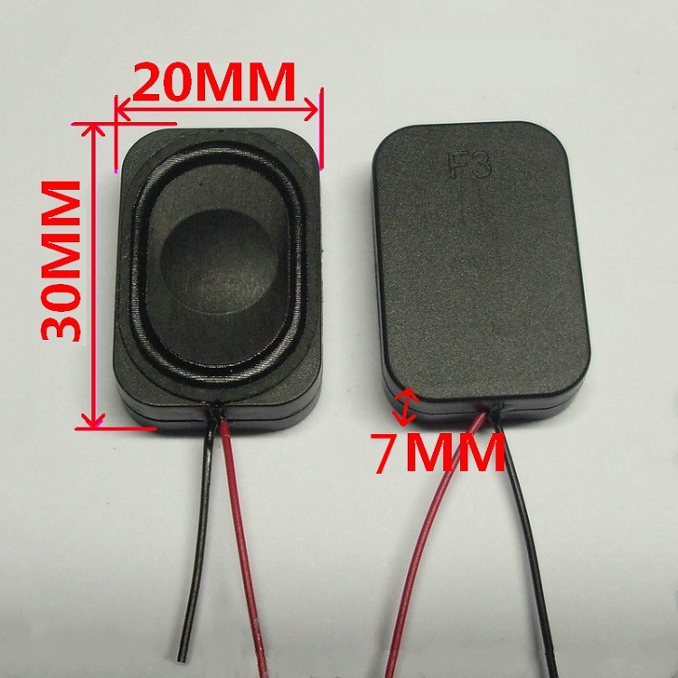 Mini Speaker Unit 8ohm Portable Cavity Speakers 30 x 20 mm 4ohm Loudspeaker Advertising machine 2PC Mini Speaker Unit 8ohm Portable Cavity Speakers 30 x 20 mm 4ohm Loudspeaker Advertising machine 2PC