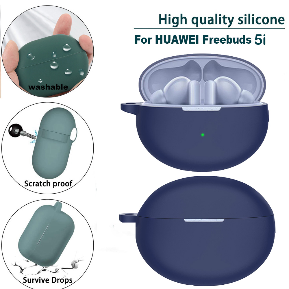 Silicone Case For FreeBuds 5i Freebuds5i Protective Washable Dust-proof Cover