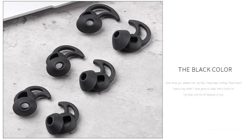Silicone Ear Tips Bose QC QuietComfort Earbuds True Wireless Headset Plug Sleeves 6Pcs S M L