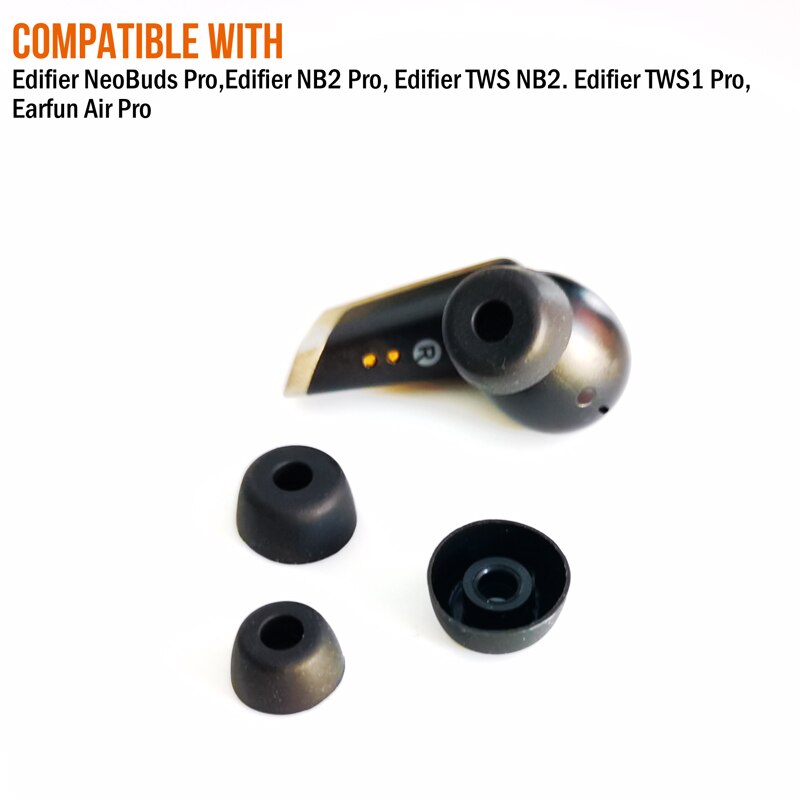 Ear tips Edifier NeoBuds Pro / NB2 Pro / TWS1 Pro / EarFun Air Pro 12pcs Sleeves Earbuds