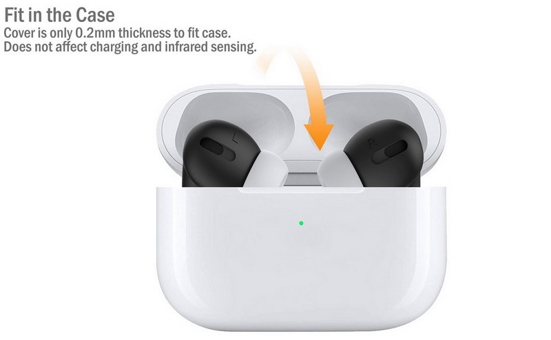 Ear Tips AirPods Pro Eartips Earbuds Skin Cover Sleeve Ear Tips AirPods Pro Eartips Earbuds Skin Cover Sleeve
