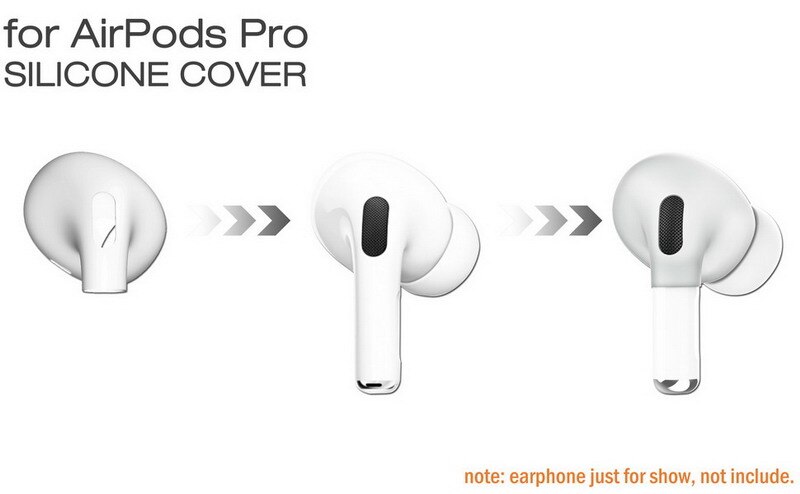 Ear Tips AirPods Pro Eartips Earbuds Skin Cover Sleeve Ear Tips AirPods Pro Eartips Earbuds Skin Cover Sleeve