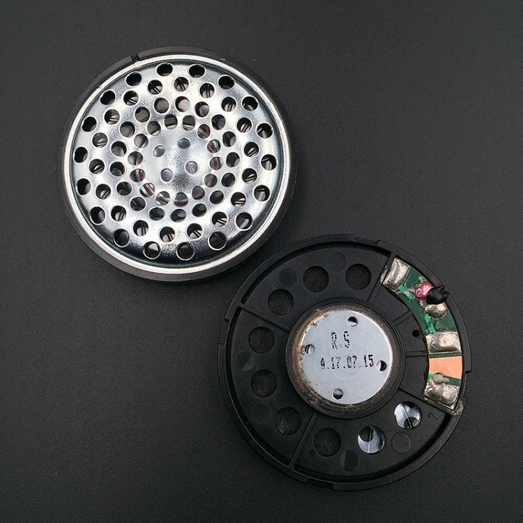 53mm Headphone Speaker Driver Loudspeaker 60ohm Bass 2pcs