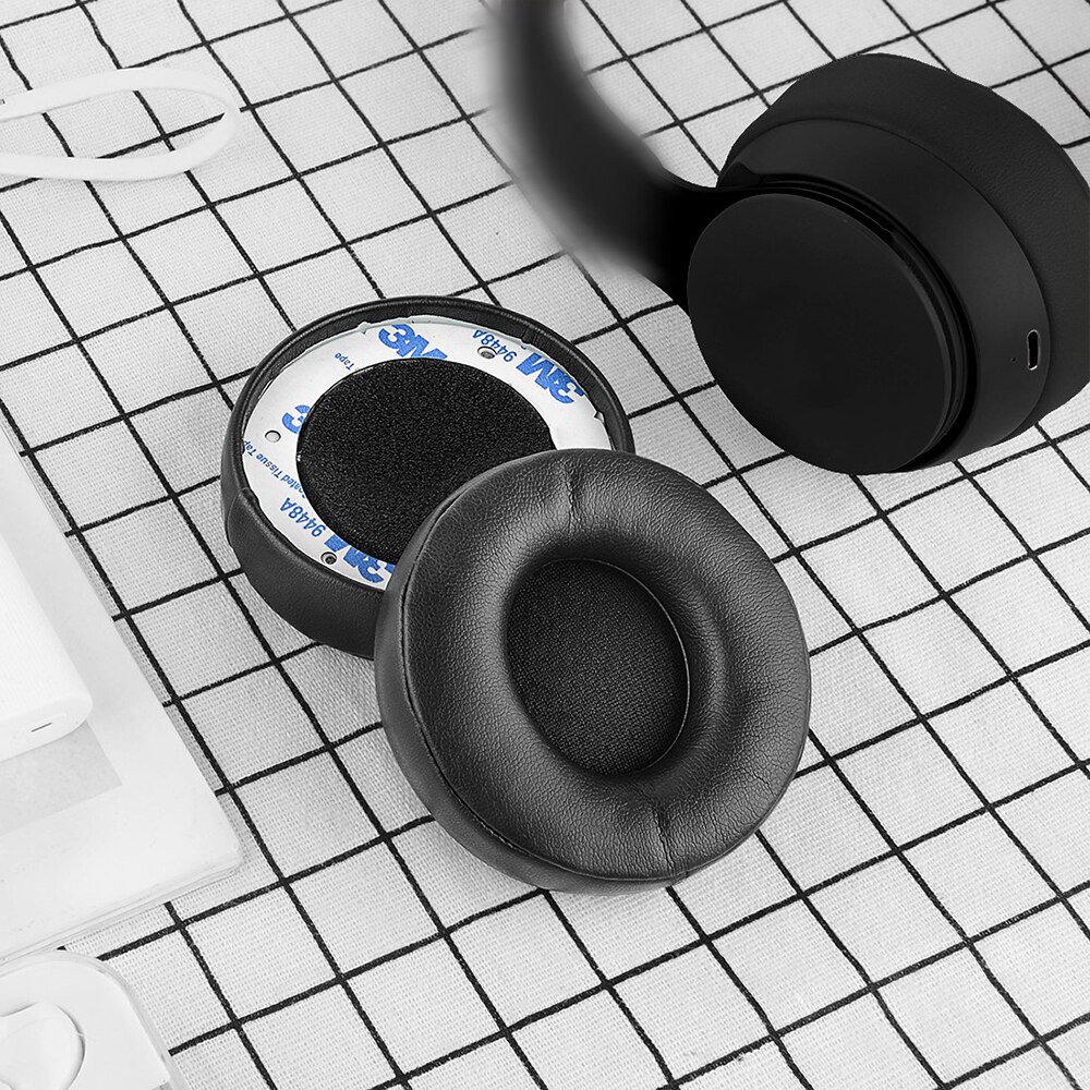 Ear Pads Beats Solo Pro Wireless Headphones Leather Cushion Cover Foam Ear Pads Beats Solo Pro Wireless Headphones Leather Cushion Cover Foam