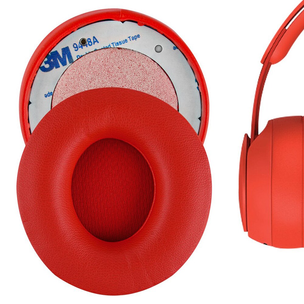 Ear Pads Beats Solo Pro Wireless Headphones Leather Cushion Cover Foam Ear Pads Beats Solo Pro Wireless Headphones Leather Cushion Cover Foam
