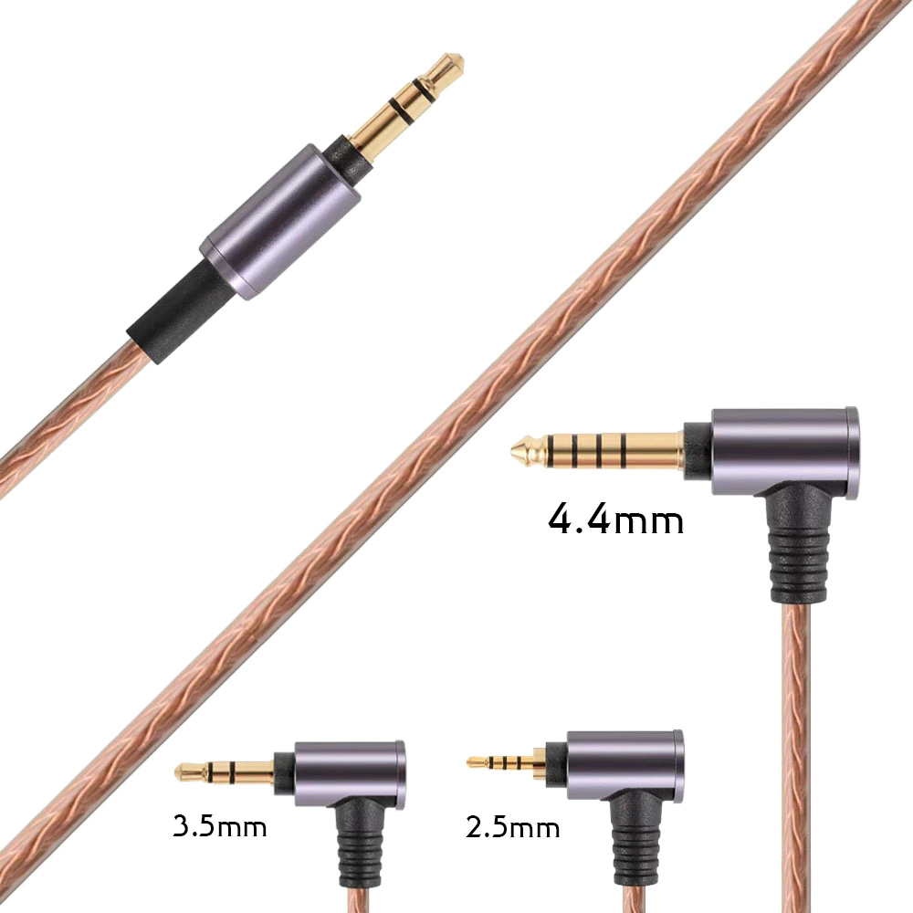 3.5mm 4.4 /2.5 mm Balanced Audio Cable Sony MDR-1000X WH-1000XM2 WH-1000xm3 Headphones