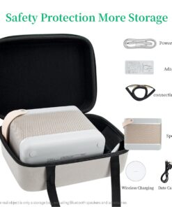 Alternative view of Hard EVA Projector Bag for B&O Beolit 20 B20 Speaker Protect Box Bluetooth Audio Bags Case