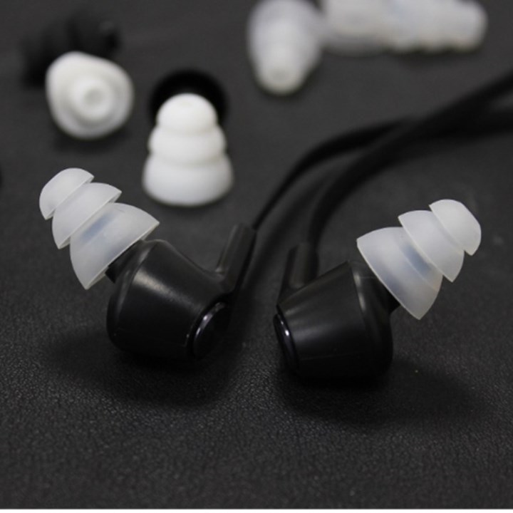 20Pcs Triple Flange Eartips Eargels Earpads Ear Tips Gels Bud for Inside Diameter 4mm-5mm Earbuds in-Ear Earphone Accessories 20Pcs Triple Flange Eartips Eargels Earpads Ear Tips Gels Bud for Inside Diameter 4mm-5mm Earbuds in-Ear Earphone Accessories