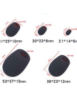 Alternative view of 10 Pcs Foam Microphone Pads, Headset Mic Covers, Microphone Windscreens Protective Caps for Small Lapel