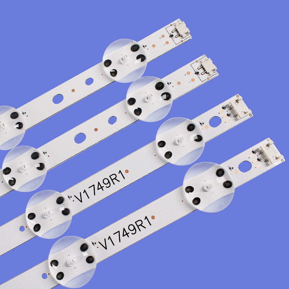 LED Backlight strip(4)For LG 49UV340C 49LJ614V 49UJ6525 49UJ6585 49UJ6565 49UJ651V 49UJ670V 49UJ701V V17 49 R1 L1 ART3 2862 2863