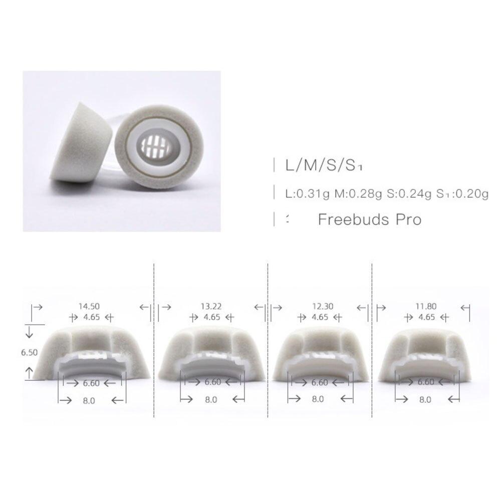 Huawei FreeBuds Pro XS / S / M / L Foam Ear Tips Silicone Buds