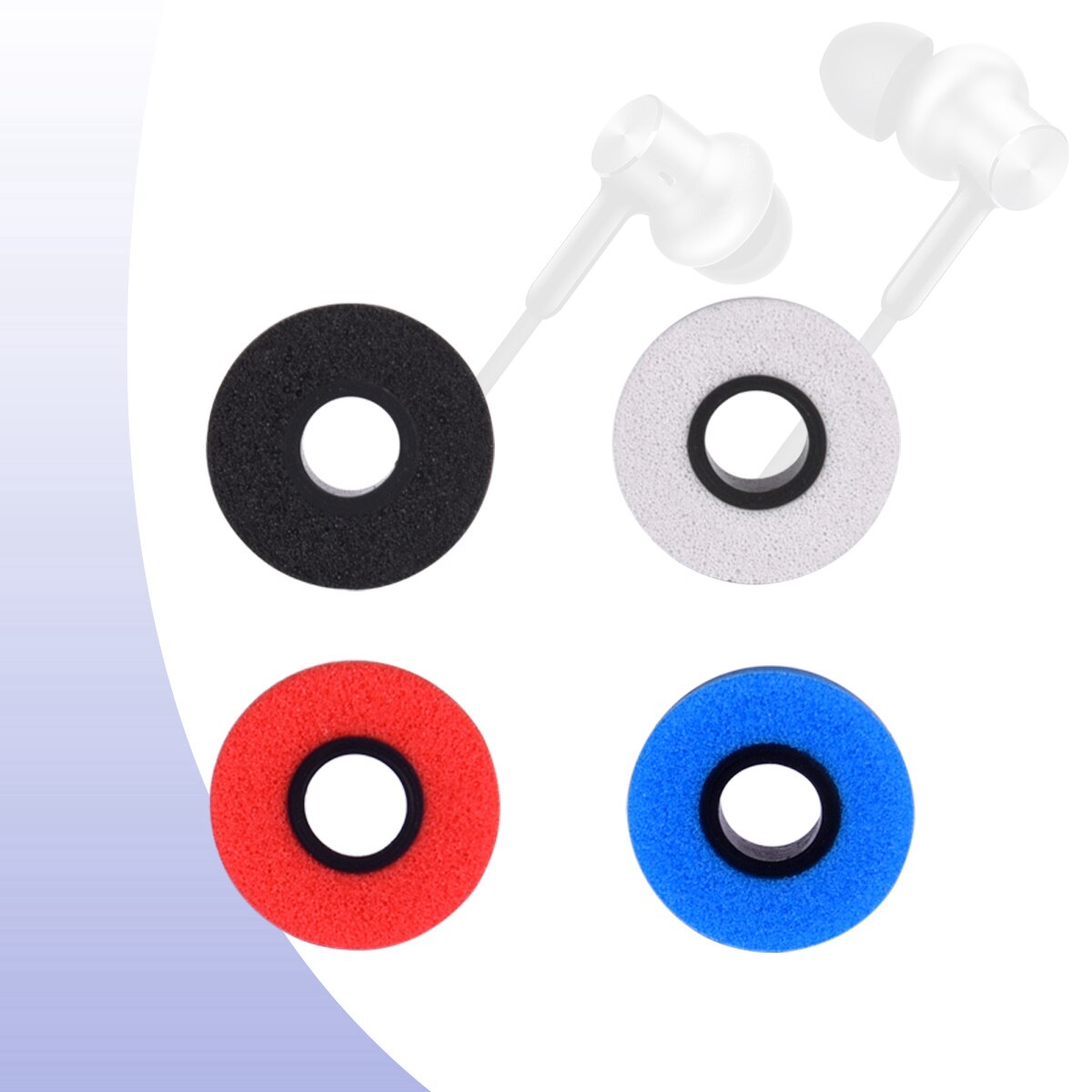 6Pcs Memory Form Ear Tips for Xiaomi Hybird Pro HD Earphone Tips In-Ear HiFi Noise Canceling Headset Eartips 4-5mm 6Pcs Memory Form Ear Tips for Xiaomi Hybird Pro HD Earphone Tips In-Ear HiFi Noise Canceling Headset Eartips 4-5mm