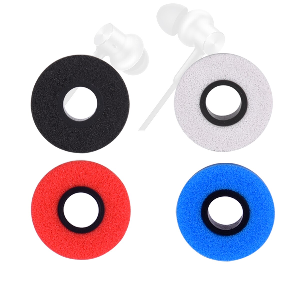 6Pcs Memory Form Ear Tips for Xiaomi Hybird Pro HD Earphone Tips In-Ear HiFi Noise Canceling Headset Eartips 4-5mm 6Pcs Memory Form Ear Tips for Xiaomi Hybird Pro HD Earphone Tips In-Ear HiFi Noise Canceling Headset Eartips 4-5mm
