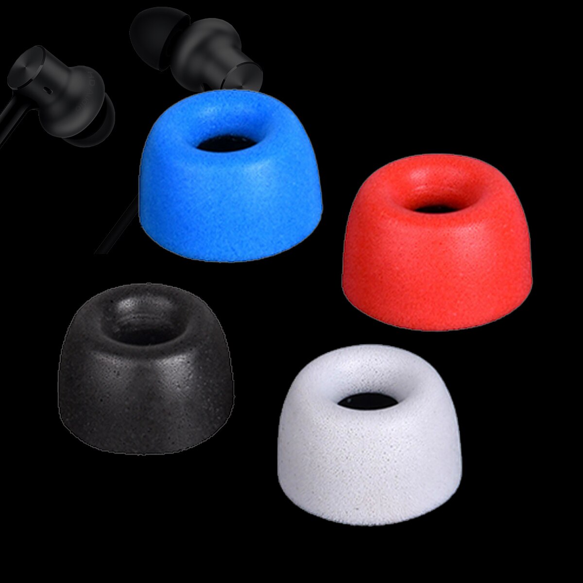 6Pcs Memory Form Ear Tips for Xiaomi Hybird Pro HD Earphone Tips In-Ear HiFi Noise Canceling Headset Eartips 4-5mm 6Pcs Memory Form Ear Tips for Xiaomi Hybird Pro HD Earphone Tips In-Ear HiFi Noise Canceling Headset Eartips 4-5mm