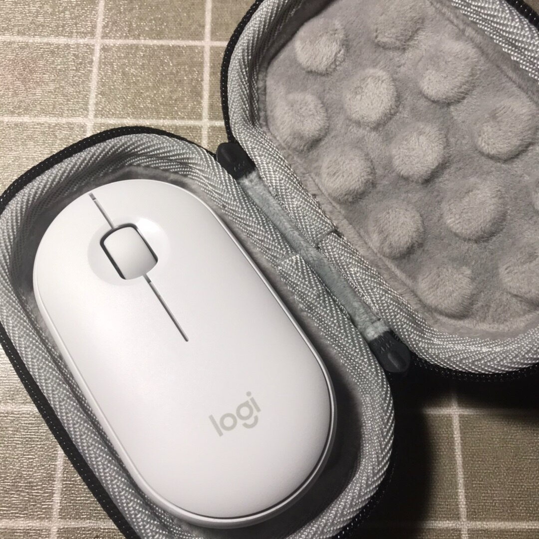 Portable Protective Bag Carrying Case for Logitech Pebble Mouse Storage Box
