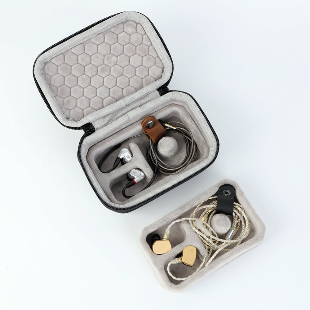 Carrying Case Holder Organizer Storage Box for Sennheiser IE900 IE800S IE800 for Beyerdynamic Xelento Earbud Earphone Sleeve Bag Carrying Case Holder Organizer Storage Box for Sennheiser IE900 IE800S IE800 for Beyerdynamic Xelento Earbud Earphone Sleeve Bag