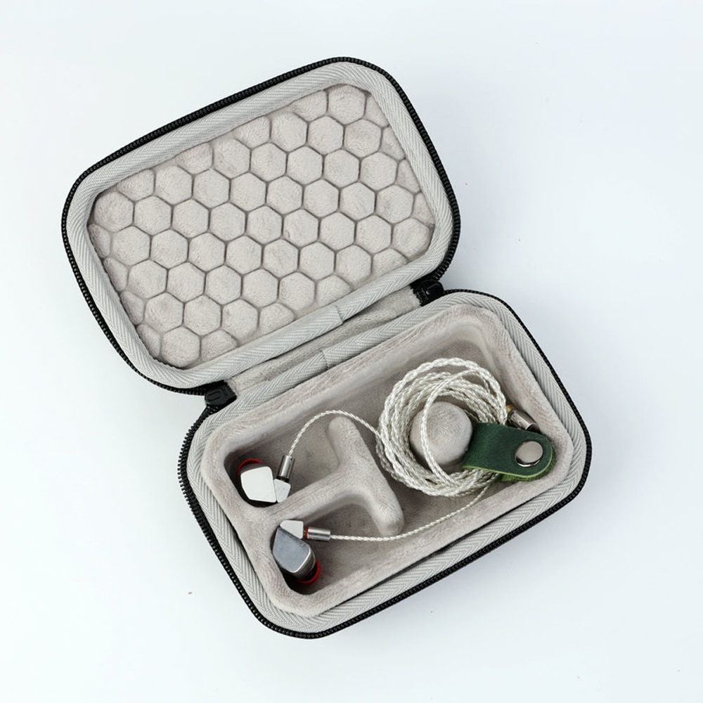 Carrying Case Holder Organizer Storage Box for Sennheiser IE900 IE800S IE800 for Beyerdynamic Xelento Earbud Earphone Sleeve Bag