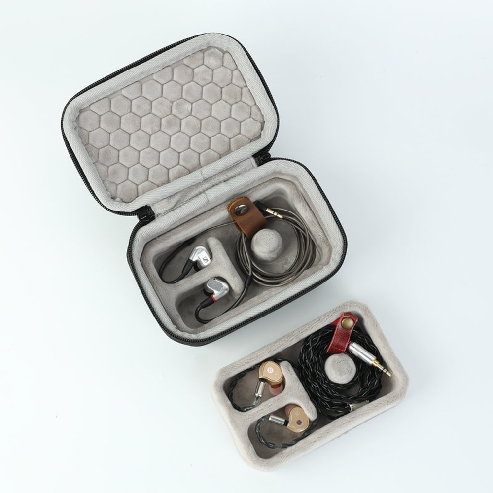 Carrying Case Holder Organizer Storage Box for Sennheiser IE900 IE800S IE800 for Beyerdynamic Xelento Earbud Earphone Sleeve Bag Carrying Case Holder Organizer Storage Box for Sennheiser IE900 IE800S IE800 for Beyerdynamic Xelento Earbud Earphone Sleeve Bag