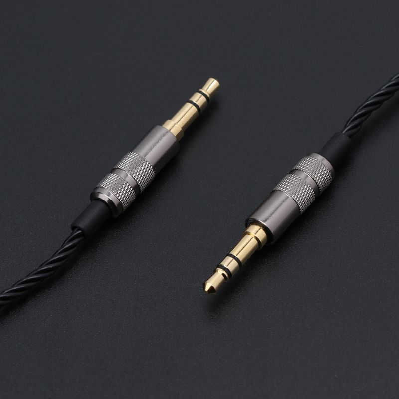 1.2M Twist Headphone Cable Replacement 3.5MM Male to 3.5MM Male Audio Core Adapter for SOLO Car AUX Wire 1.2M Twist Headphone Cable Replacement 3.5MM Male to 3.5MM Male Audio Core Adapter for SOLO Car AUX Wire