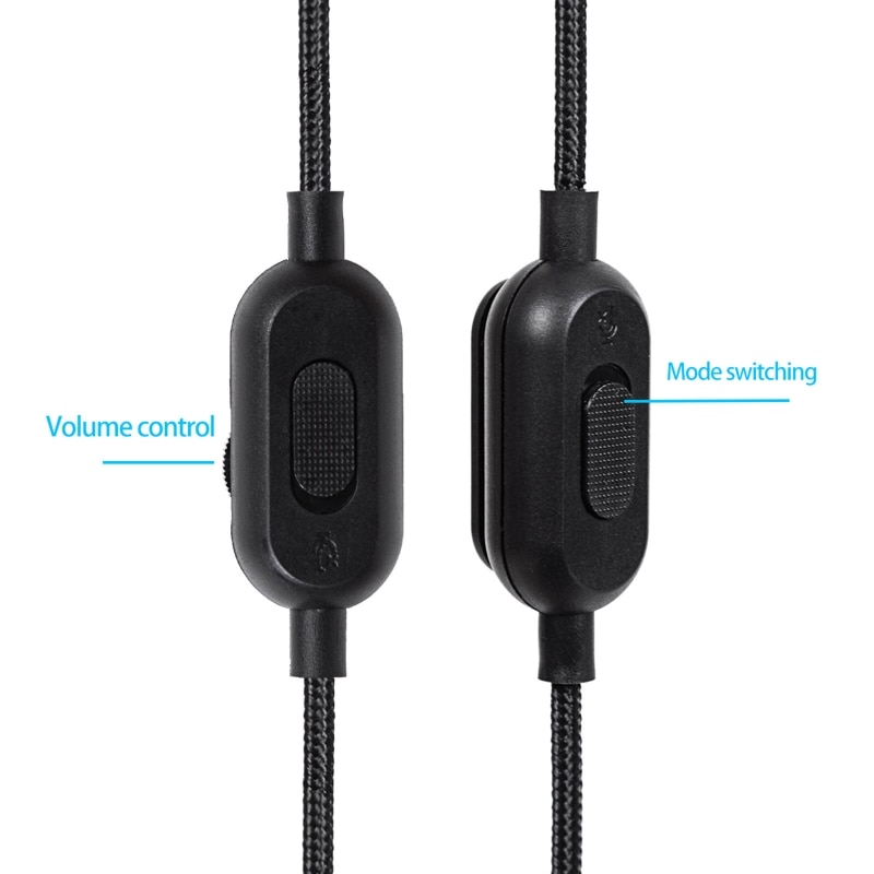 3.5mm Male Volume Boom Mic Cable For SONY WH-1000XM4/1000XM3 Audio ClearSpeak Universal Cable With Boom Microphone Cords