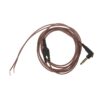 3.5mm OFC Core 3-Pole Jack Headphone Audio Cable Earphone Wire