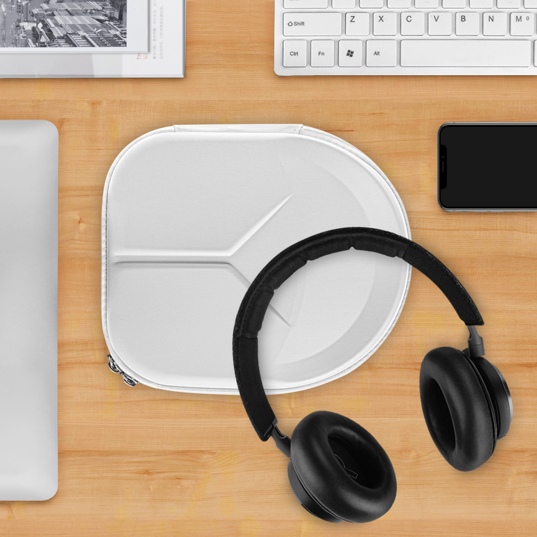 Headphones Case Pouch for B&O Beoplay H9i, H95, H8, H8i, H6, H4,H2 Portable Bluetooth Earphones Headset Bag For Storage Headphones Case Pouch for B&O Beoplay H9i, H95, H8, H8i, H6, H4,H2 Portable Bluetooth Earphones Headset Bag For Storage