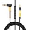 OFC Coiled Aux Cable Sennheiser HD 4.30i 4.30G 4.40BT 4.50BTNC 400S 450BT 458BT