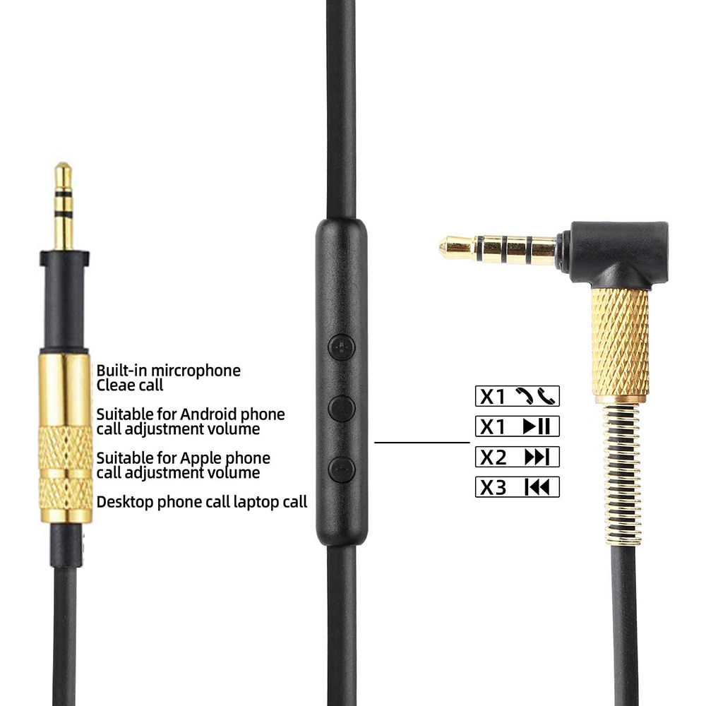 Spring OFC 2.5mm Replacement Stereo Audio Cable Extension Music Cord For AKG K450 K451 K452 K480 K490 K495 Q460 Headphones Spring OFC 2.5mm Replacement Stereo Audio Cable Extension Music Cord For AKG K450 K451 K452 K480 K490 K495 Q460 Headphones