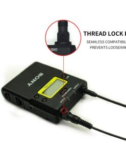 Alternative view of Locking 3.5mm TRS Cable For Sony UWP-V1 UWP-D11 UWP-D21 Wireless Output Microphone Audio Receiver Phone