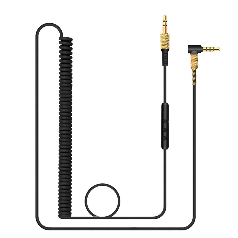 Spring OFC Replacement Cable Extension Cord for Marshall Major Monitor Mid I 1 II 2 III 3 IV 4 A.N.C Voice Bluetooth Headphones