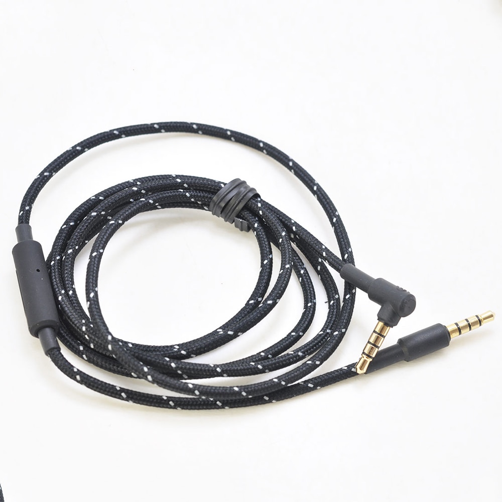 OFC Replacement Cable Extension Cord For Urbanista Seattle Headphones With Built-in Microphone Volume Control