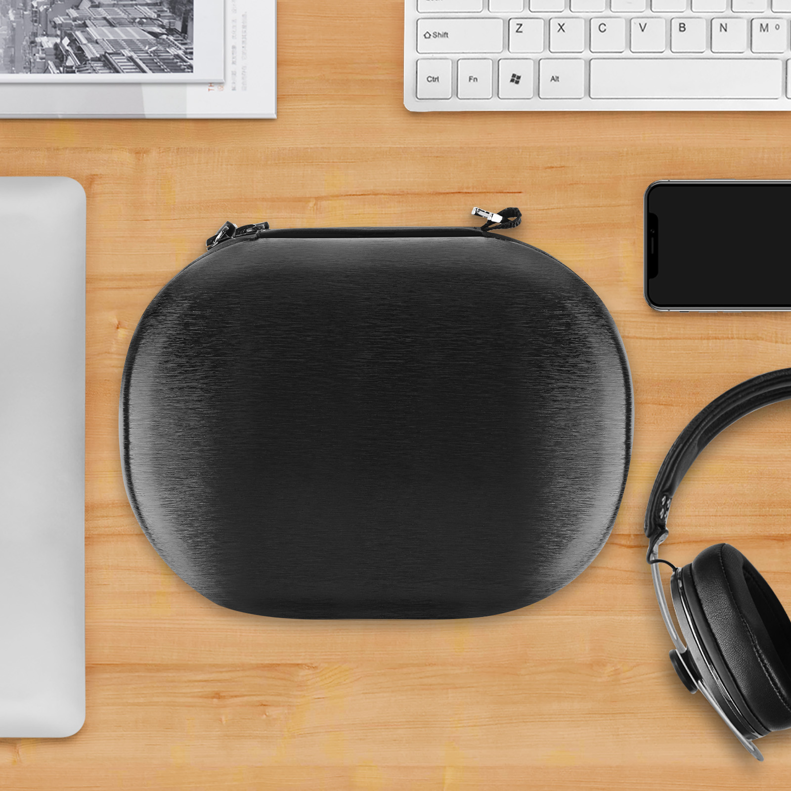 Headphones Case Pouch For Sennheiser PXC 550-II HD450BT HD400S, Portable Bluetooth Earphones Headset Bag For Accessories Headphones Case Pouch For Sennheiser PXC 550-II HD450BT HD400S, Portable Bluetooth Earphones Headset Bag For Accessories